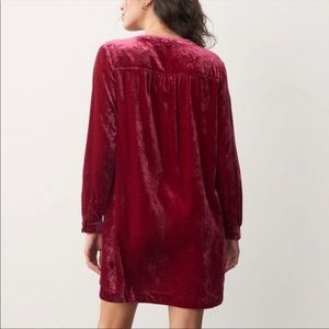 Anthropologie | Dresses | Nwt Anthropologie Melody Velvet Tunic Dress Xs |  Poshmark